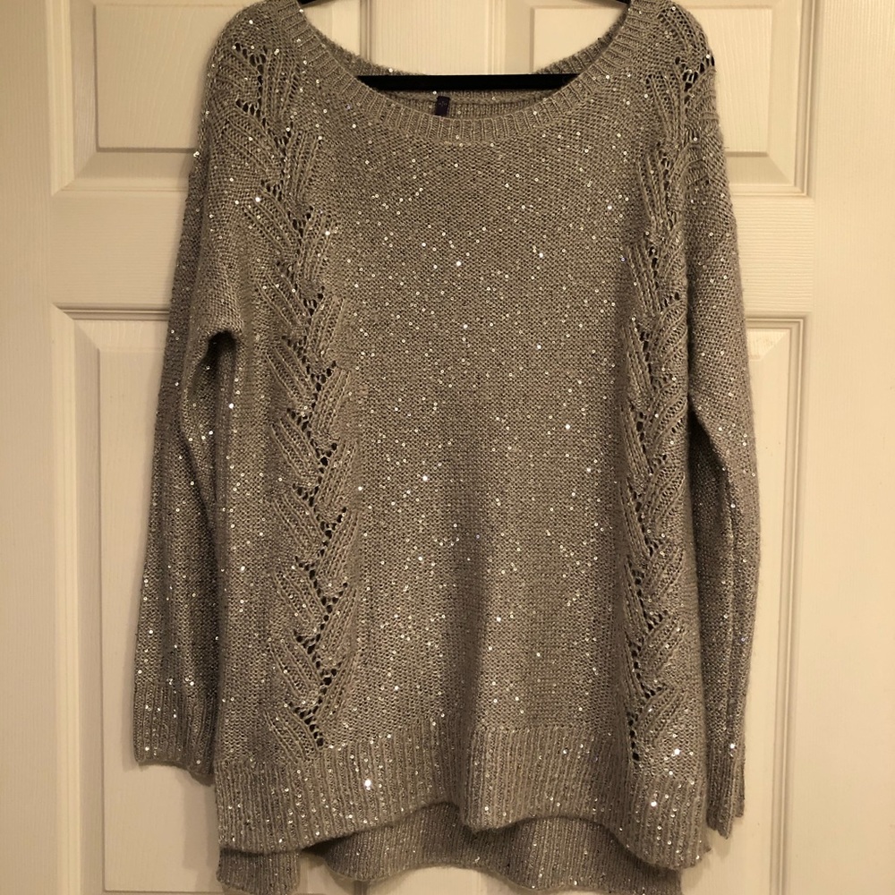 NYDJ sequin sweater